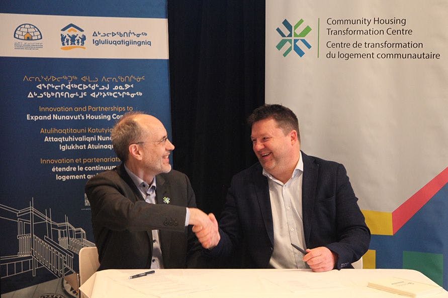 Nunavut Housing Corporation and Community Housing Transformation Centre Announce Partnership Agreement